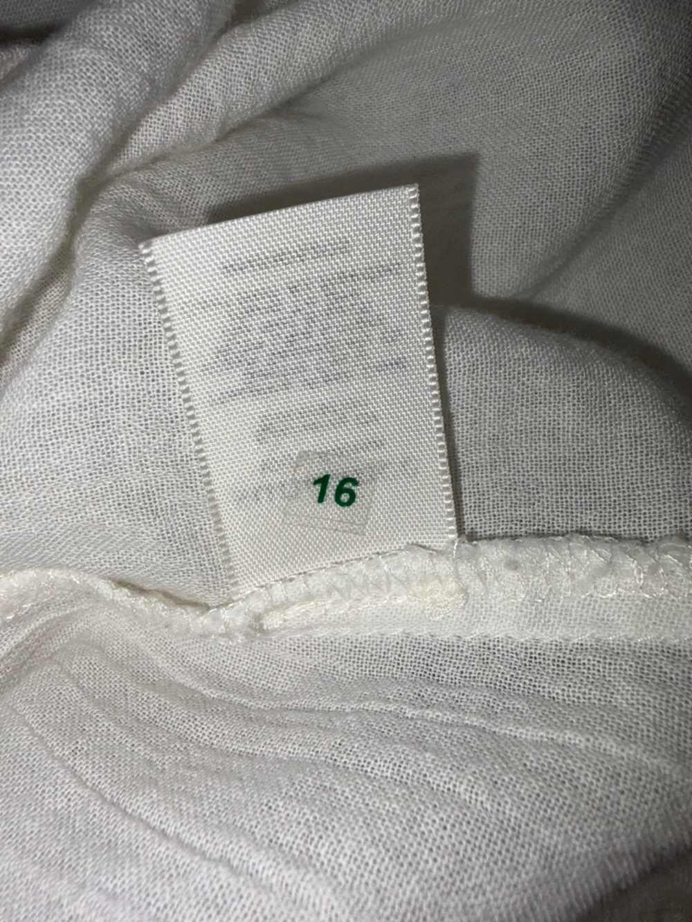 NWOT White / Ivory SUNDANCE Luella Victorian Top Peasant Blouse - Picture 10 of 11